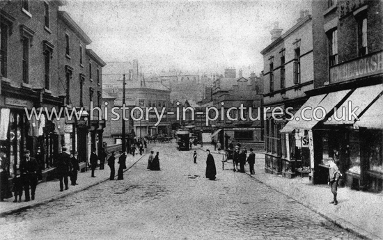 Bridge Street, Stockport, Lancashire. c.1918